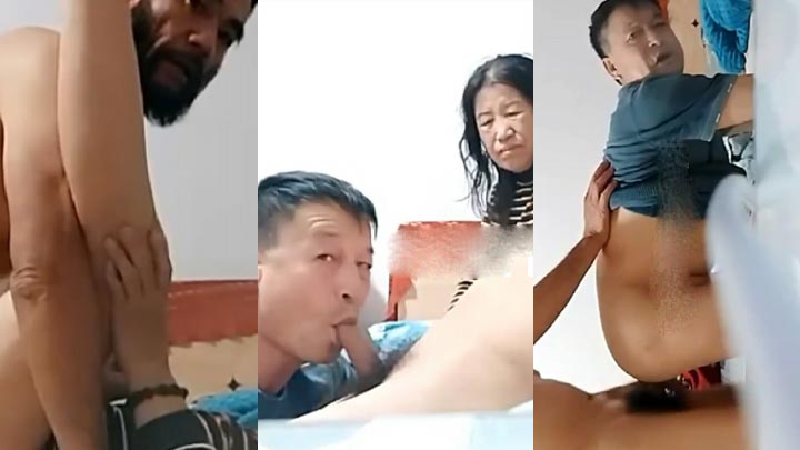胡子叔约炮老年夫妻轮流操（10）
