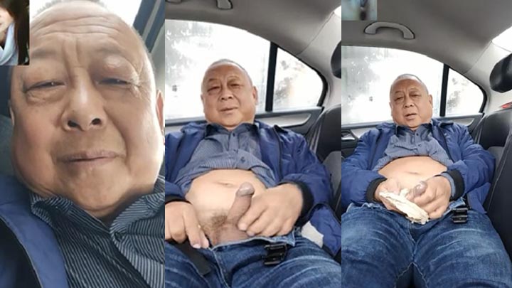 原创 司机骚大叔车上语音射